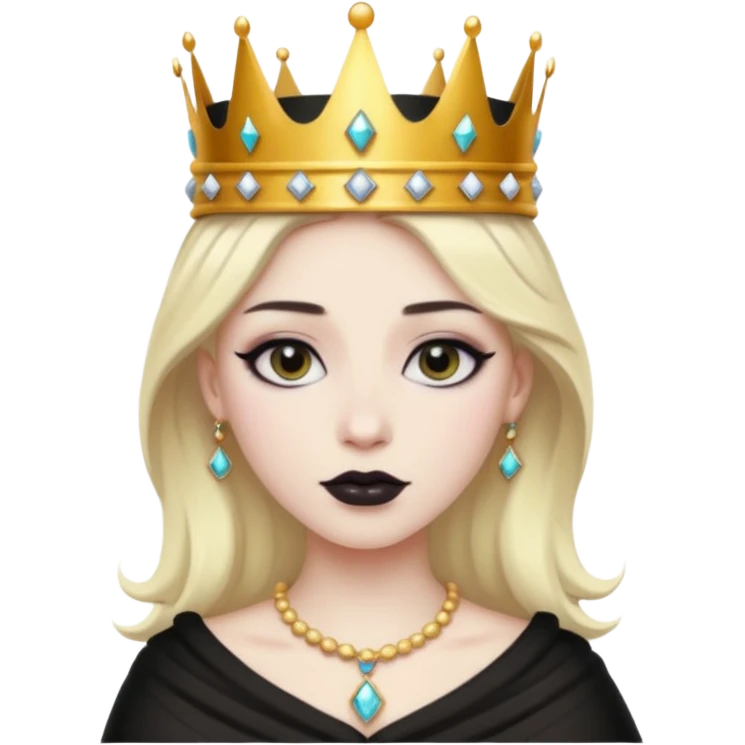 crown + emo emoji