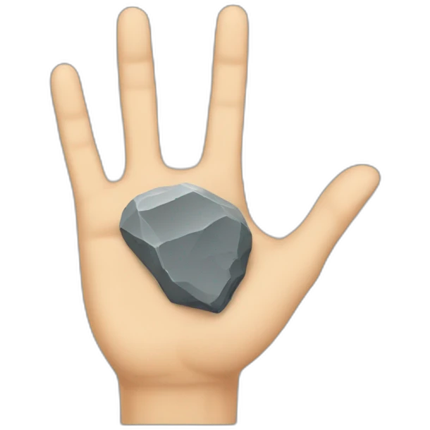 Rock on hand sign emoji