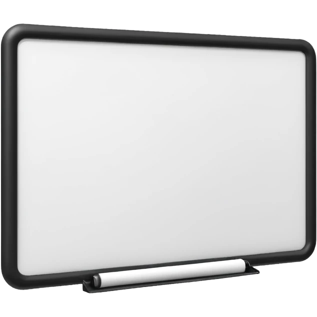 whiteboard in classroom emoji