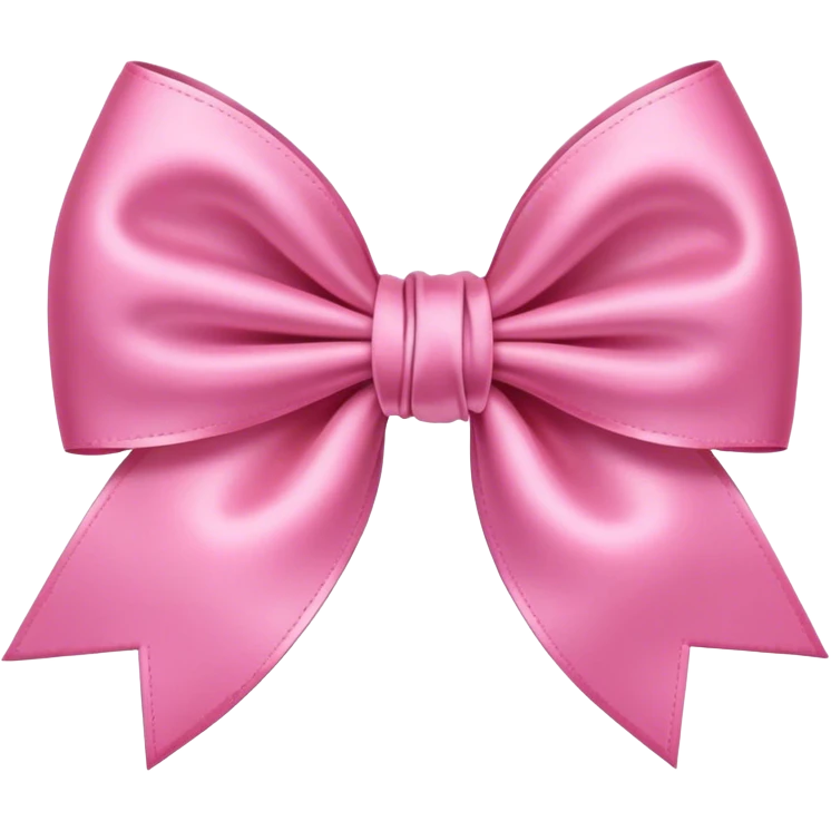 bow pink emoji