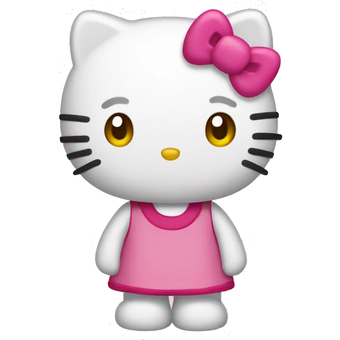 Hello kitty emoji