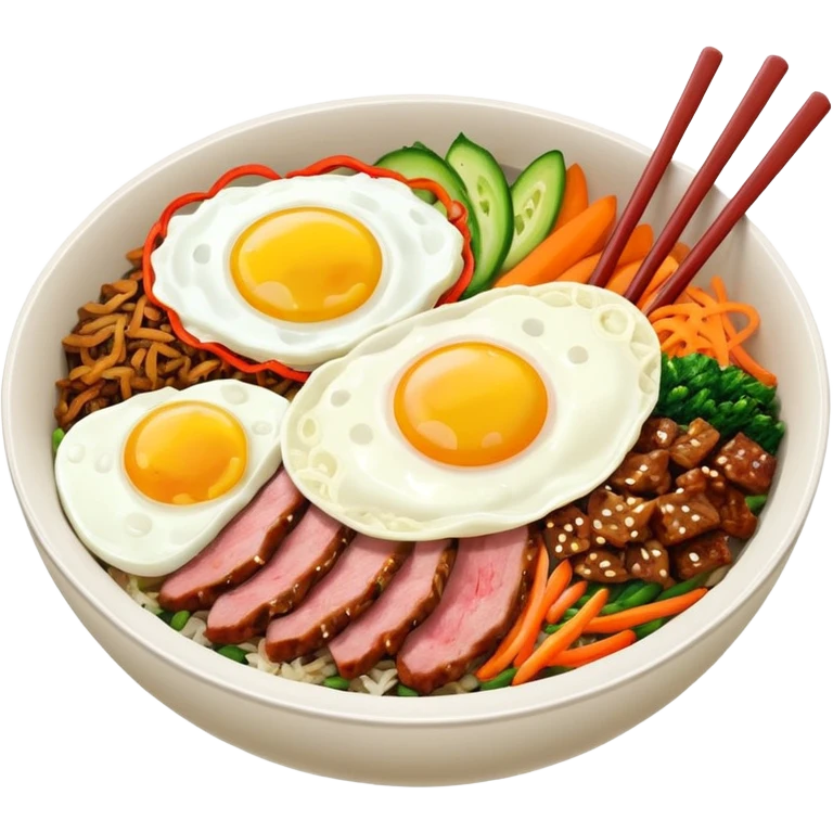 Create an emoji for Korean bibinba  emoji