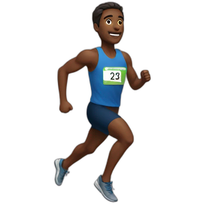 run emoji