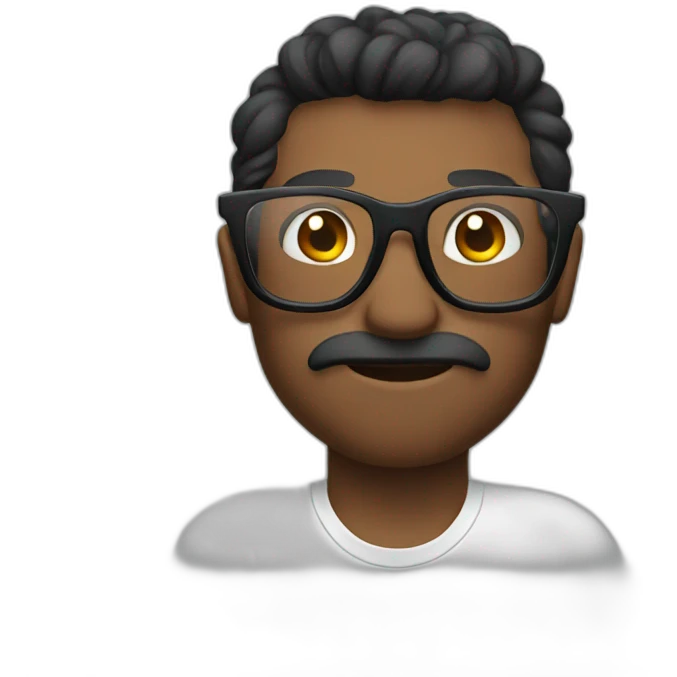 biceps glasses emoji