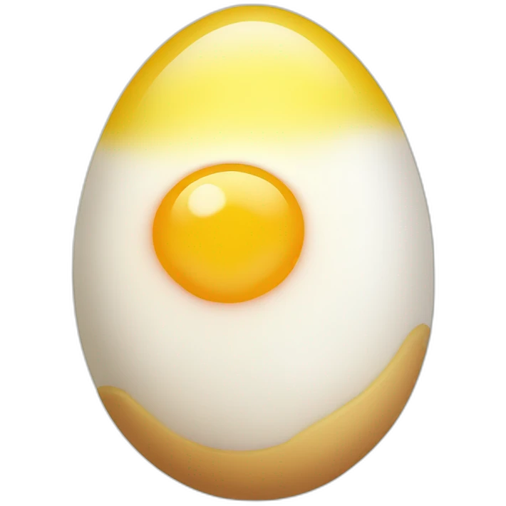 cute Sunny-side-up egg emoji