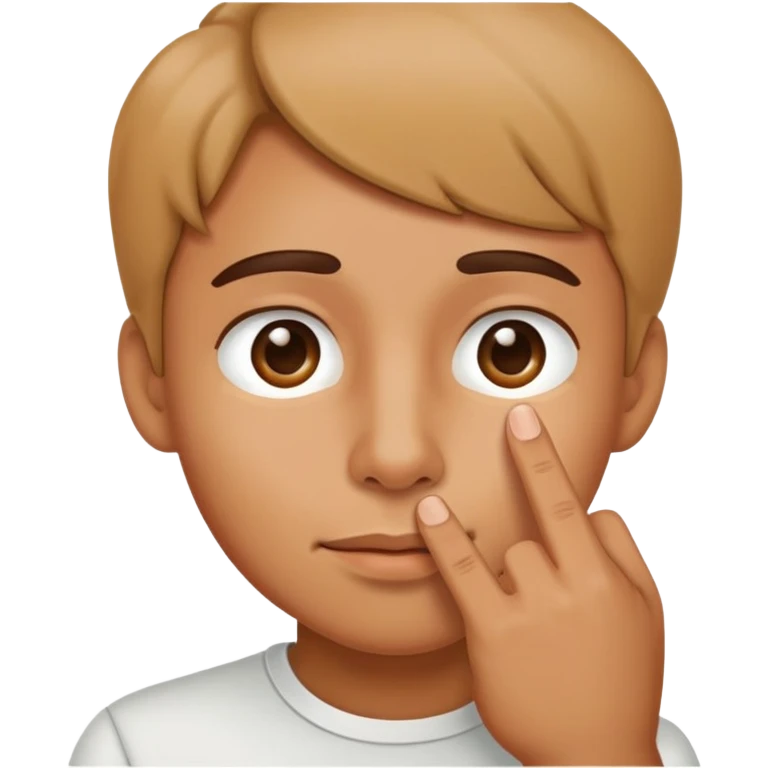 Smelling finger emoji