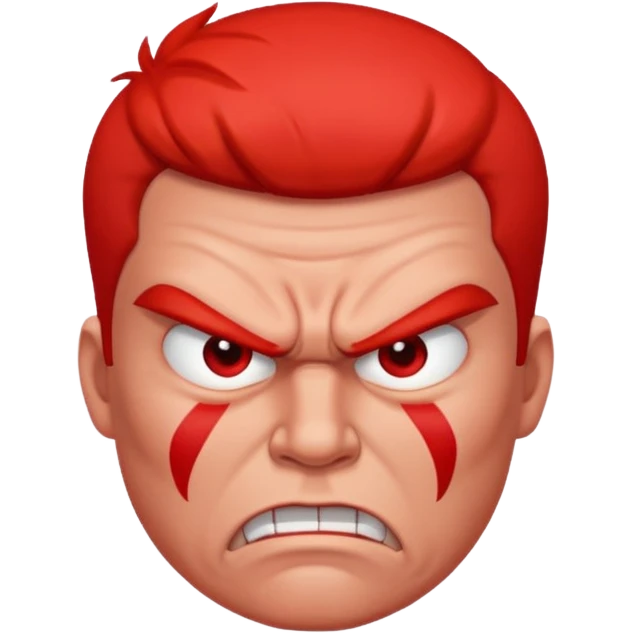 Pissed off emoji