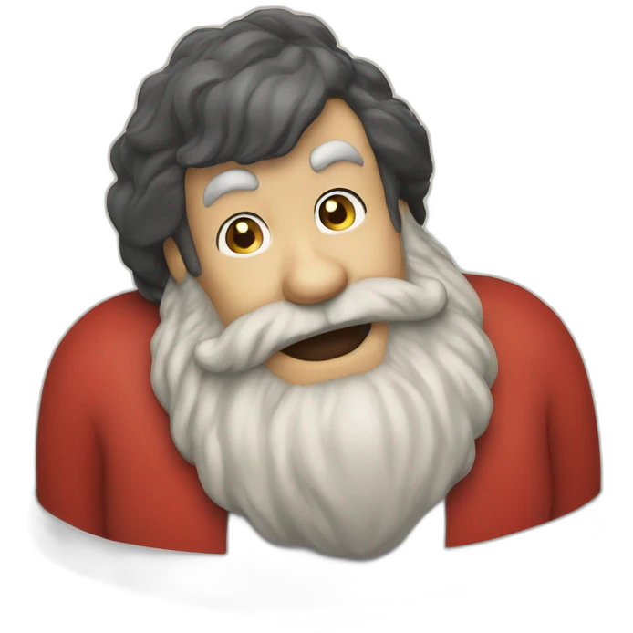 bud spencer is santa clause emoji