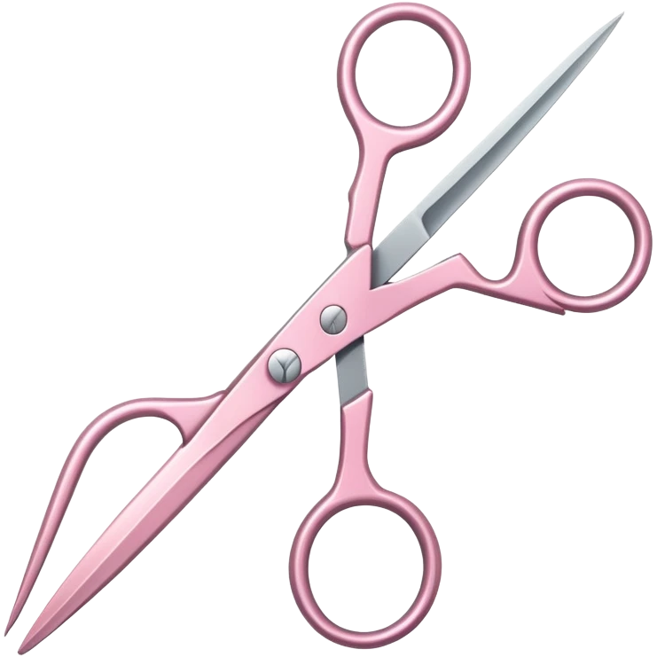 Light pink Scissors  emoji
