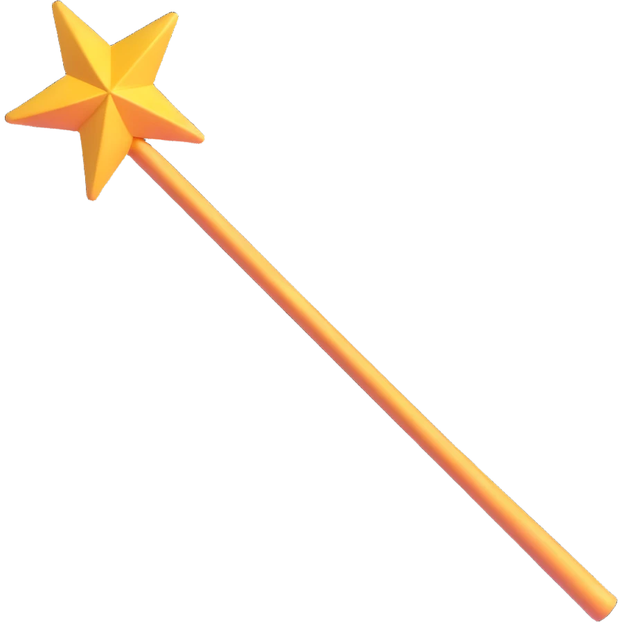 magic wand emoji