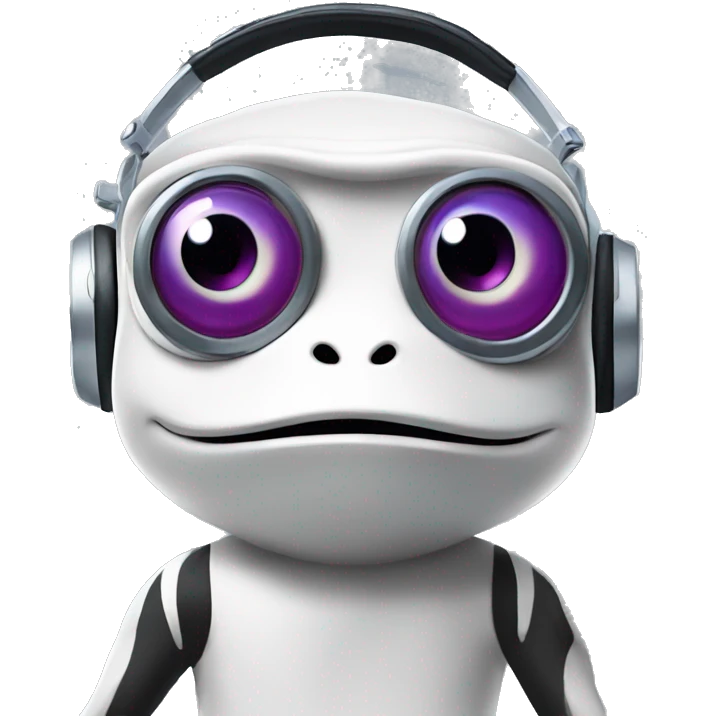 dj crazy frog futuristic emoji