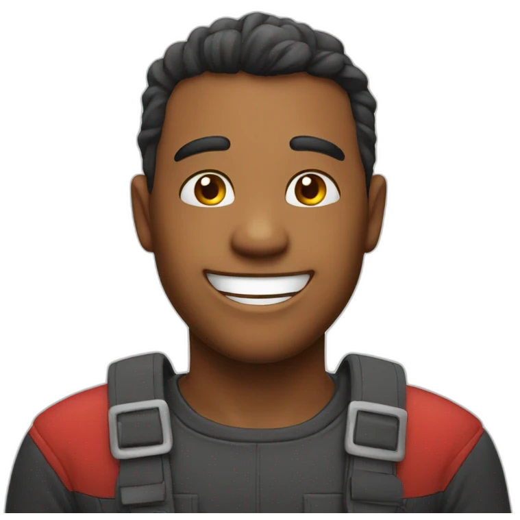 red aplle smile emoji