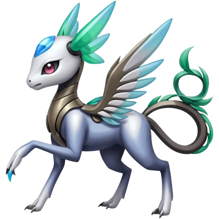 Meloetta-Palkia-Kyurem-Pokémon-Digimon-Fakémon-fusion-hybrid-creature emoji