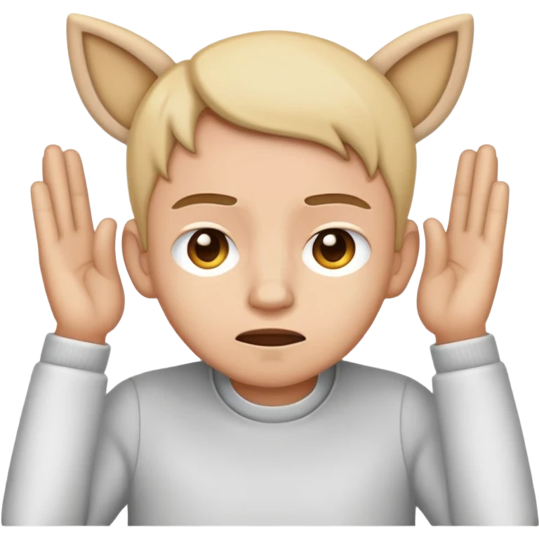 emoji holding ears to say sorry emoji