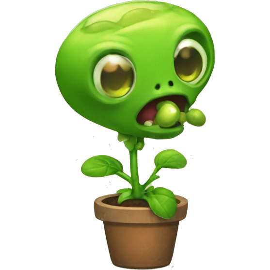 peashooter plants vs zombies emoji