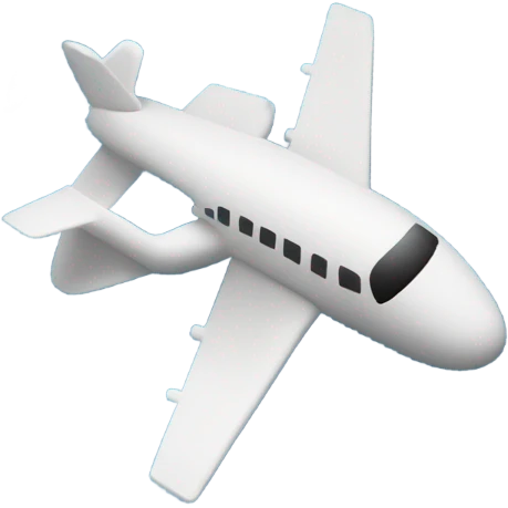 Avion en papier emoji