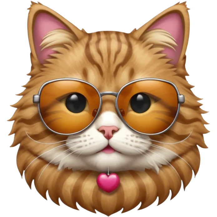 Cat wearing sunglasses emoji