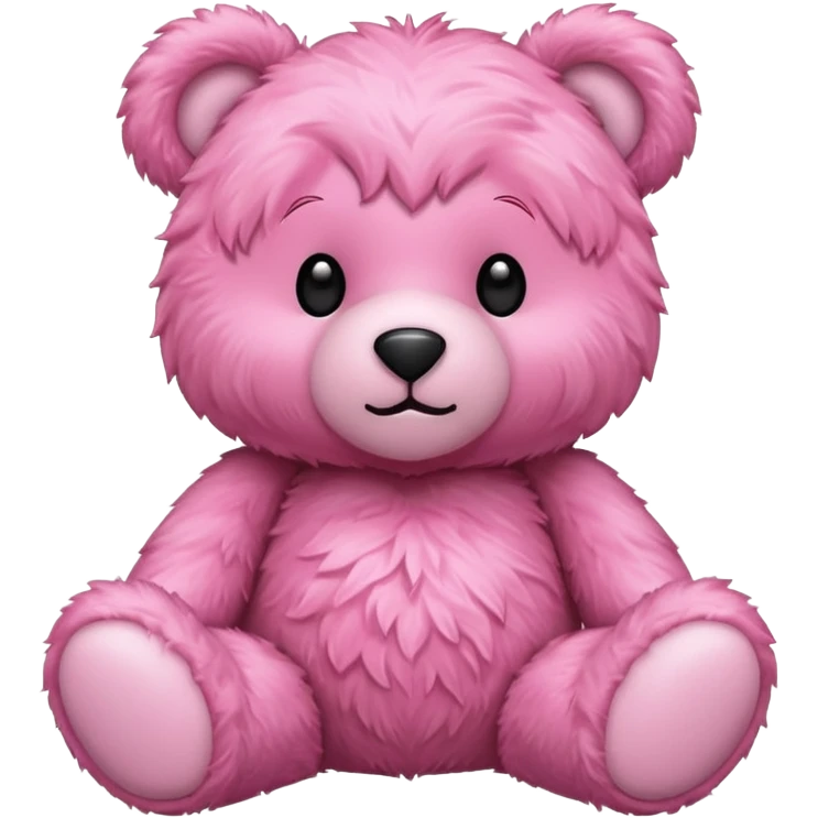 pink teadybear emoji