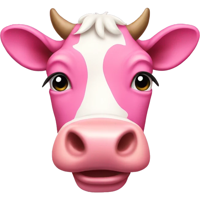 Pink Cow emoji