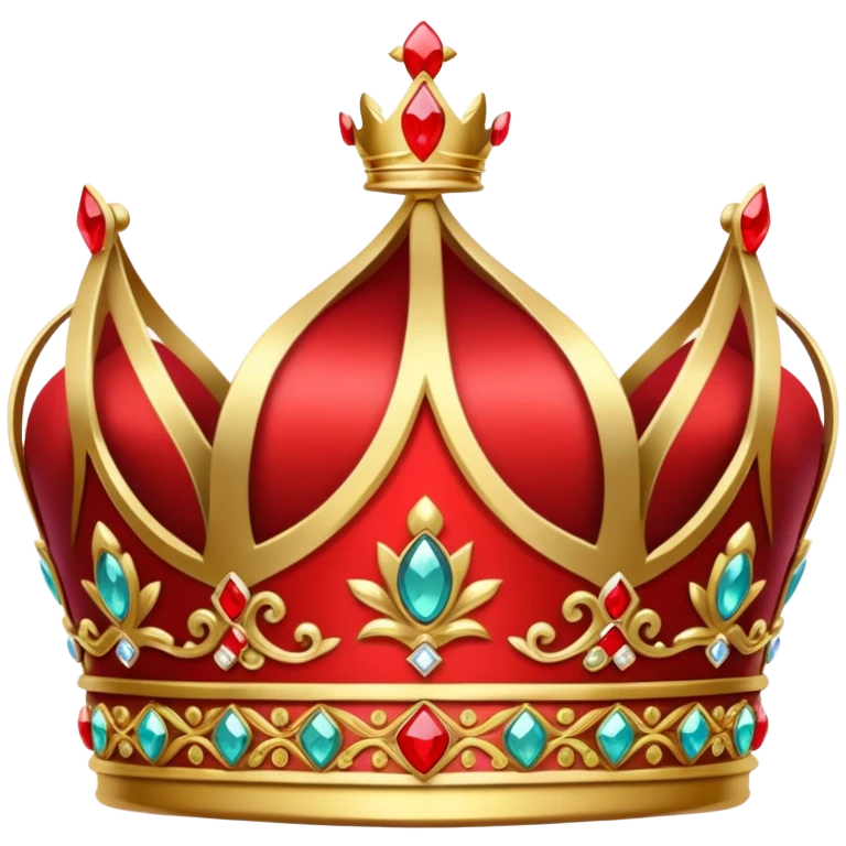 red crown  emoji