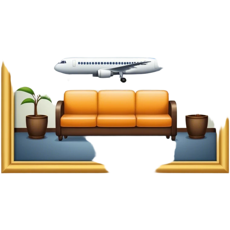 Airport lounge emoji