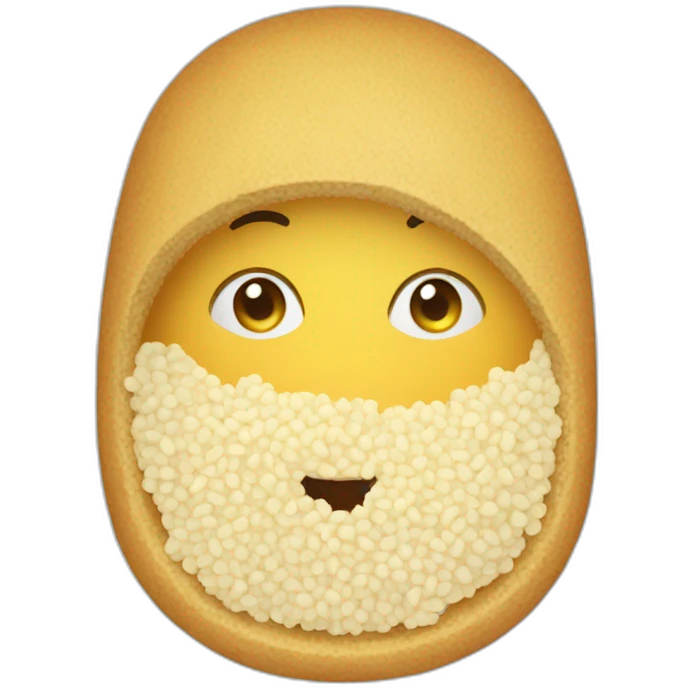 emoji qui mange couscous emoji
