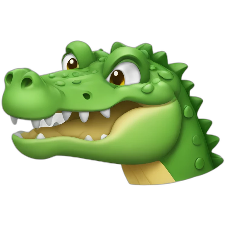 crocodile facepalm emoji