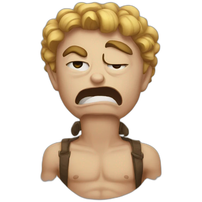 Bad mood emoji