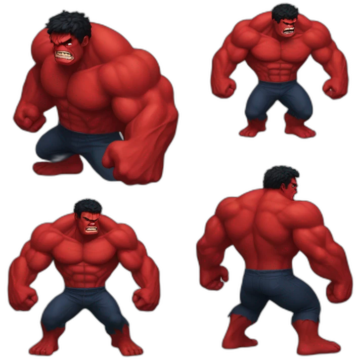 red hulk emoji