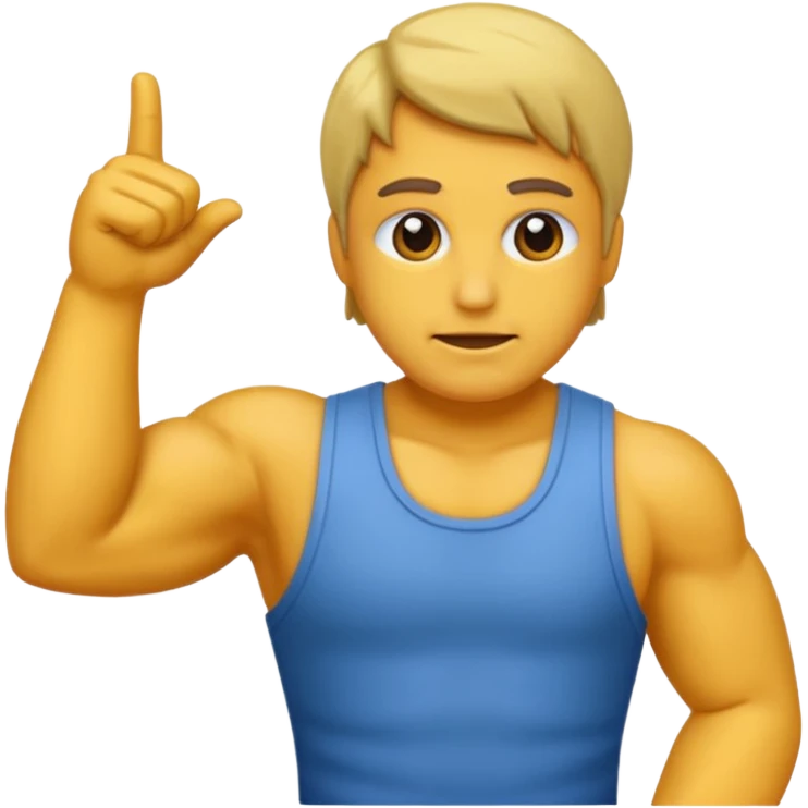 Costas musculosas emoji