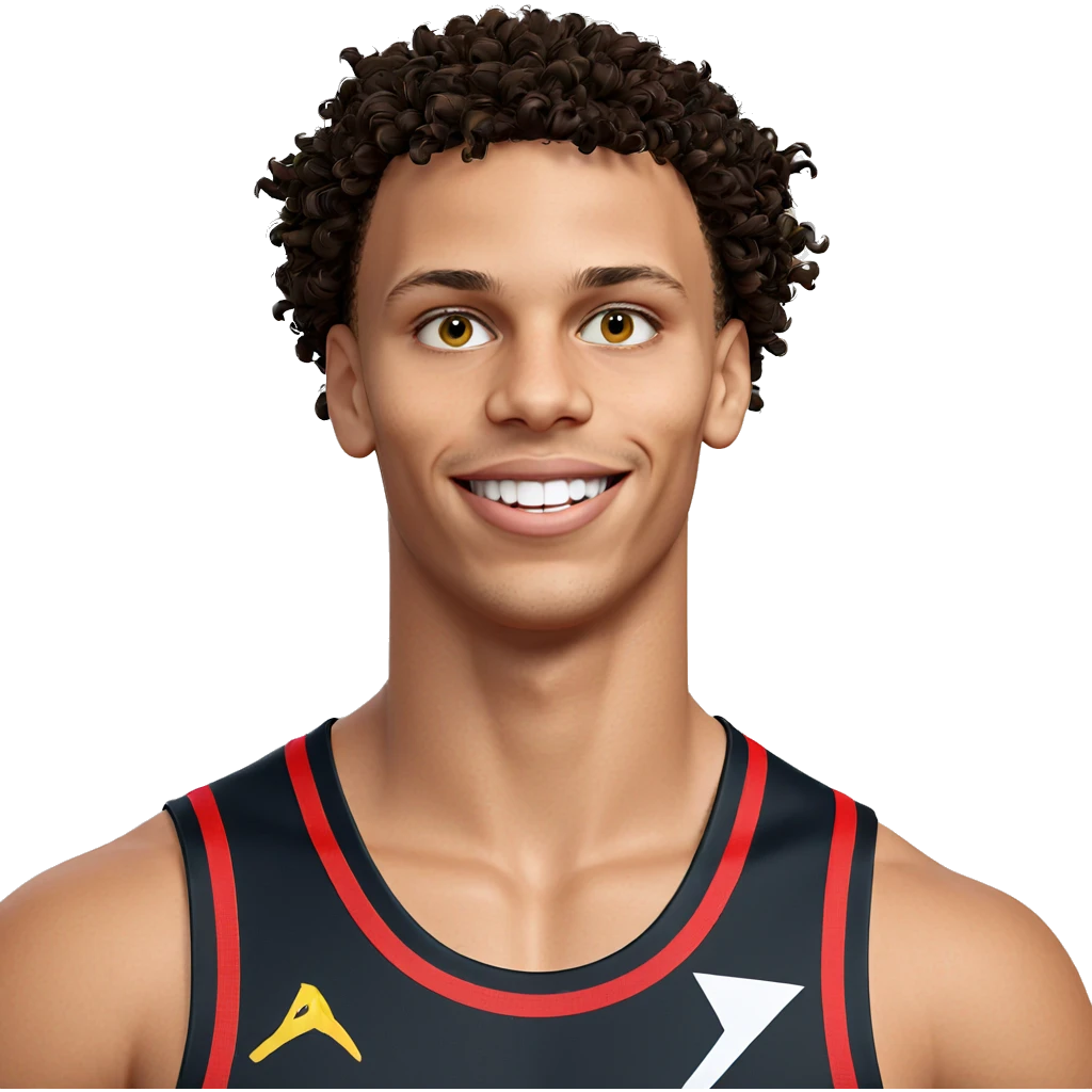 smiling boy in sportswear emoji