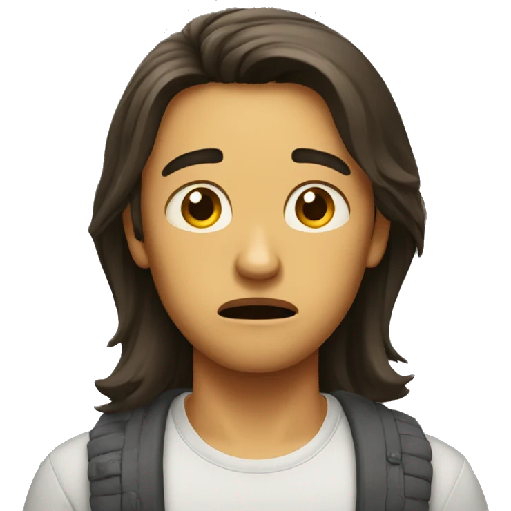 utterly distraught emoji