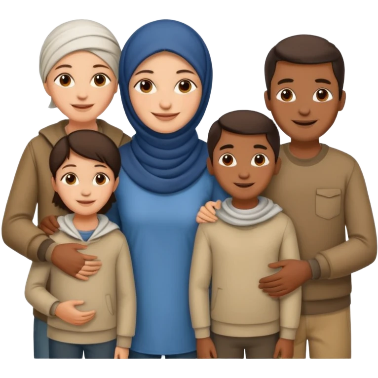 refugee family emoji