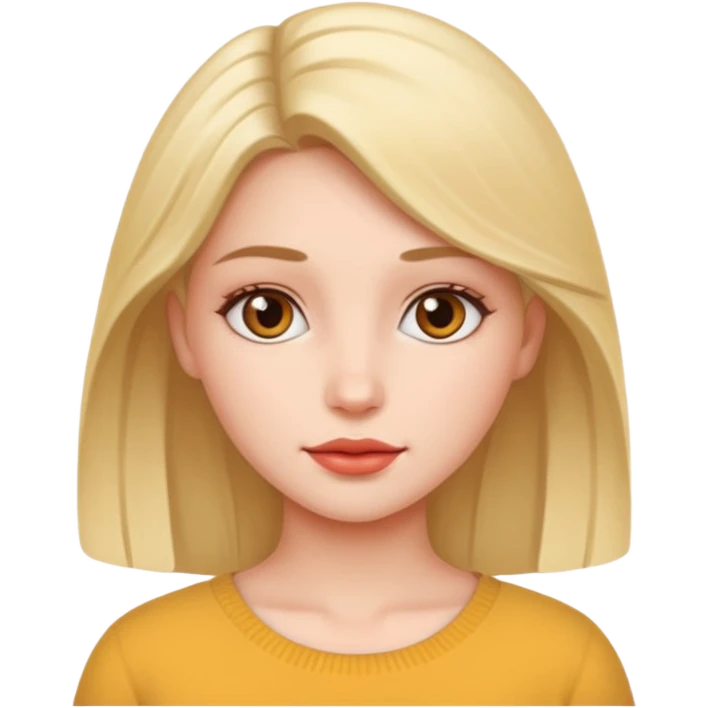 очень красивая девушка  emoji