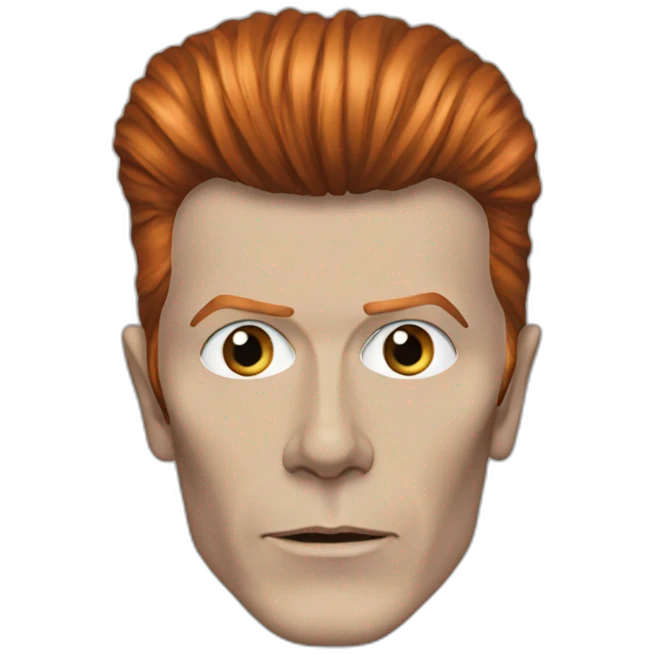 David Bowie of the 90s emoji