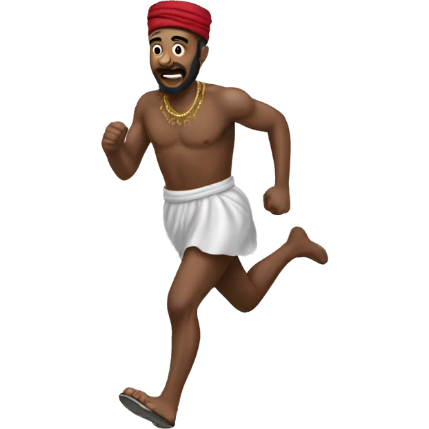 Emir running emoji