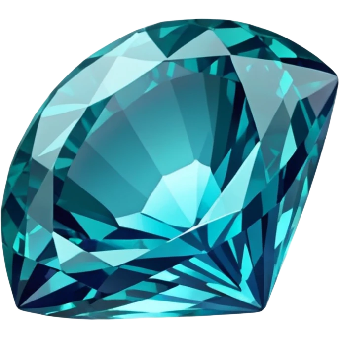 indicolite gem darker shade emoji
