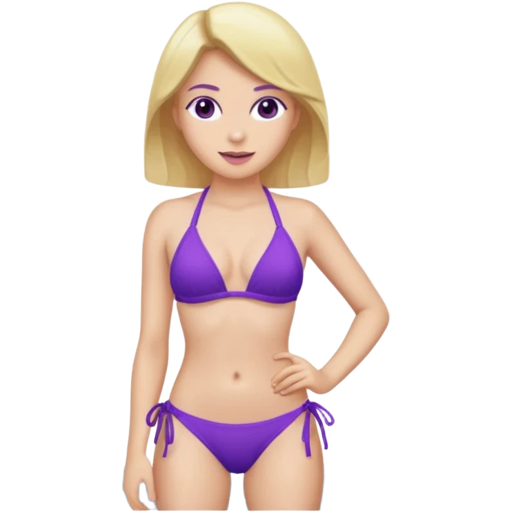 💜👙 emoji