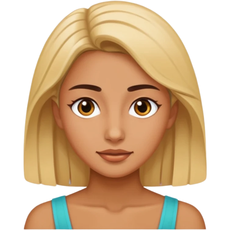 nagi facet z kobietą  emoji