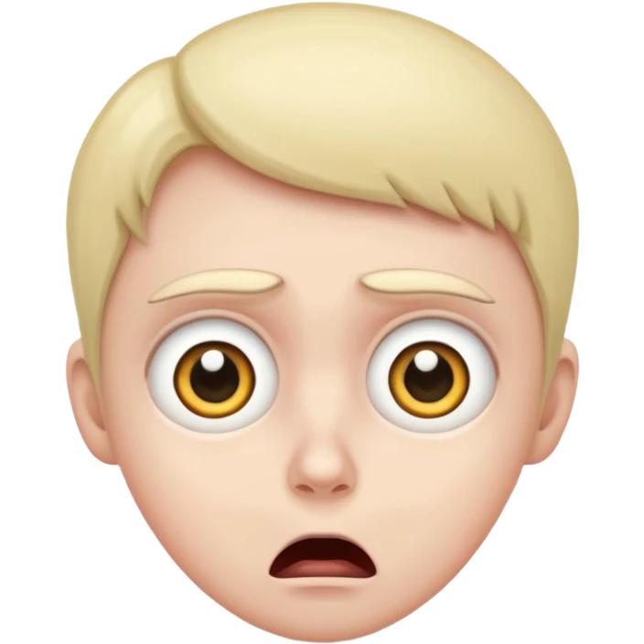 Scared emoji