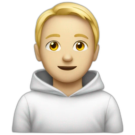 white human hacker emoji