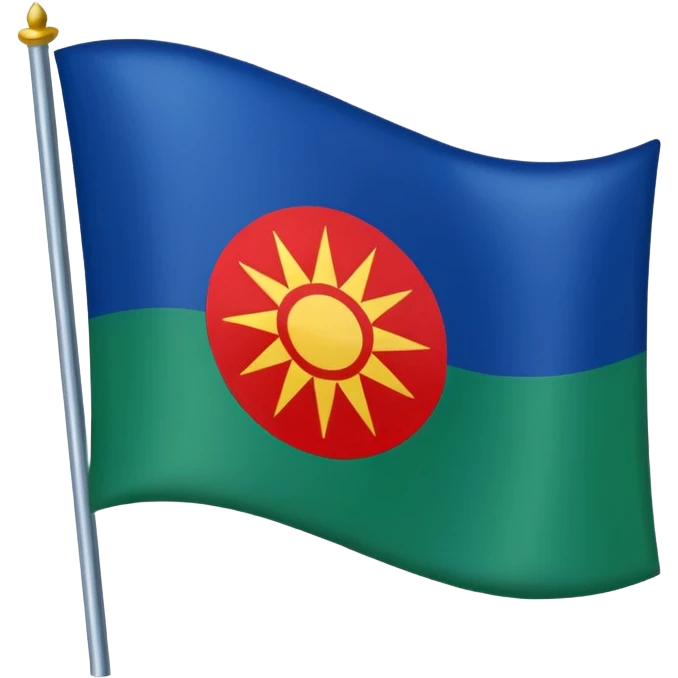 Gypsy flag emoji