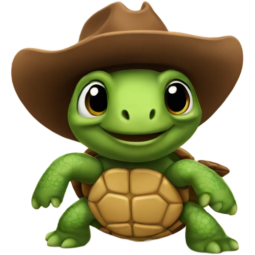 cowboy turtle emoji