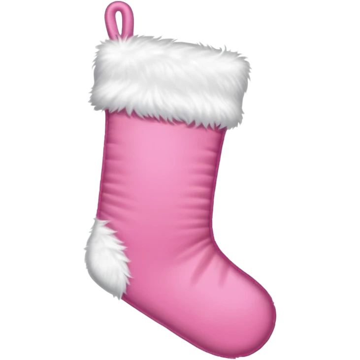 Pink Christmas emoji
