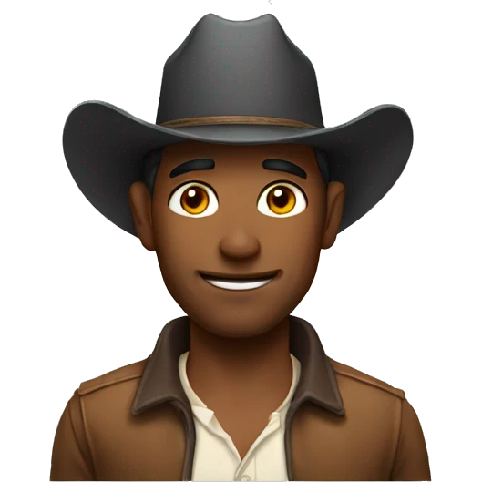 man with girl cowboy emoji