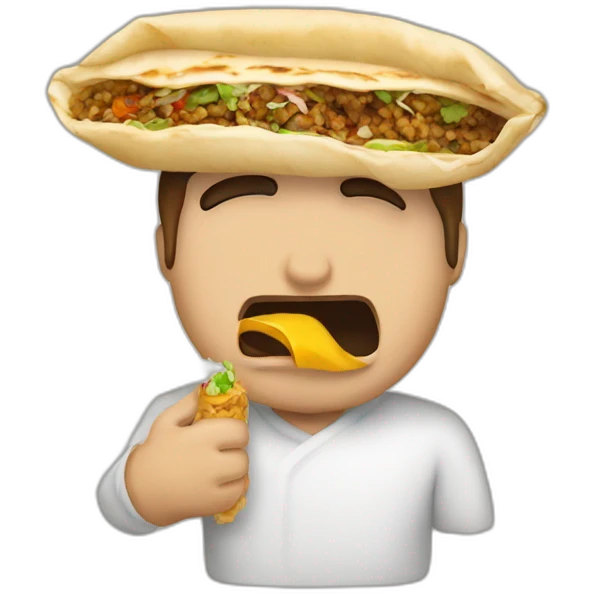Syrian shawarma  emoji