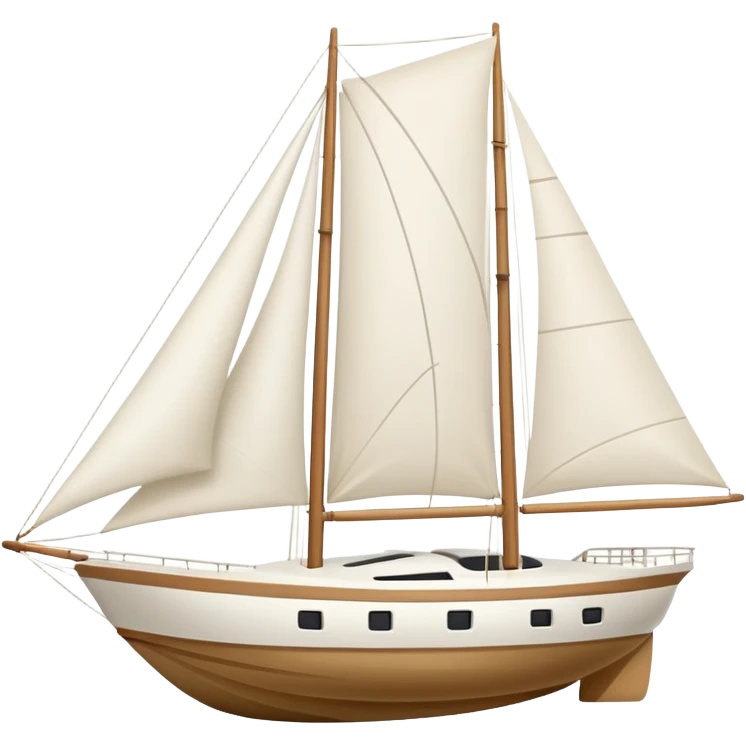 Sand yacht emoji