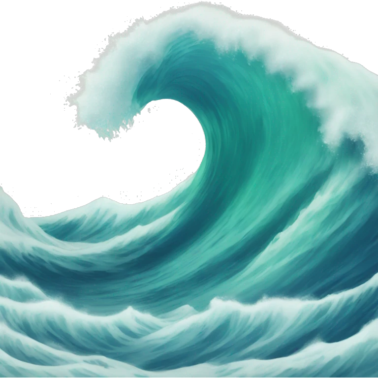 wave emoji