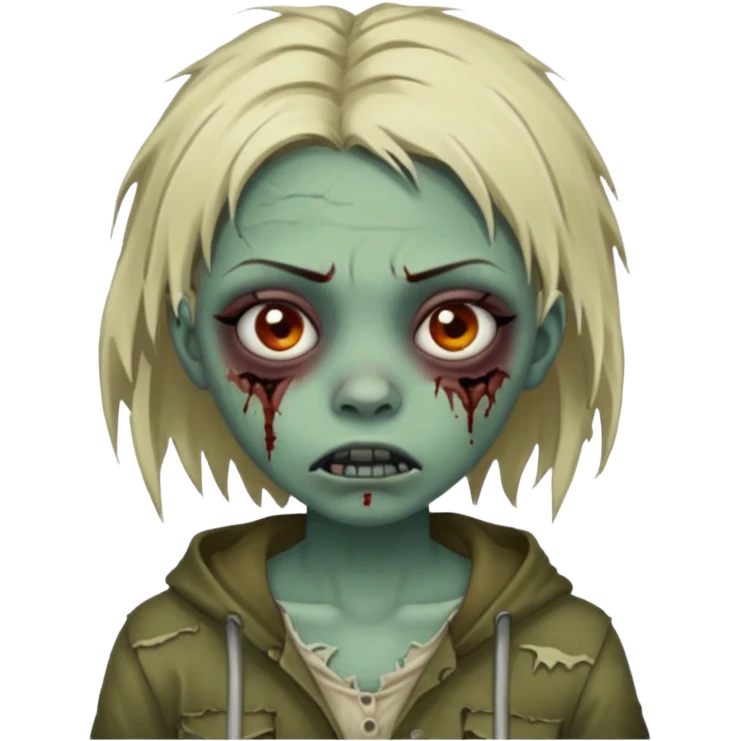 zumbi girl emoji