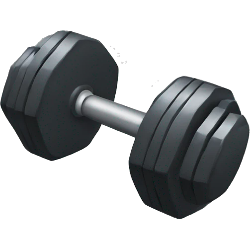 dumbbell 2d emoji